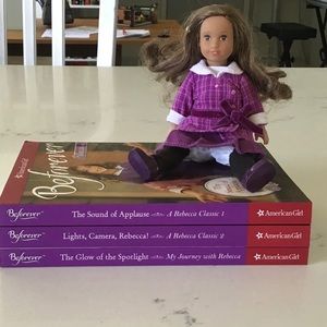 Rebecca AG mini doll w/ book collection!